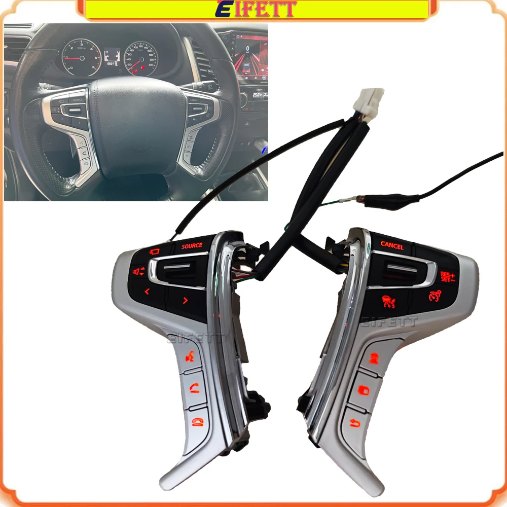 for-mitsubishi-pajero-sport-2015-2022-outlander-delica-l200-steering-wheel-button-switch-cruise-control-switch-with-backlight