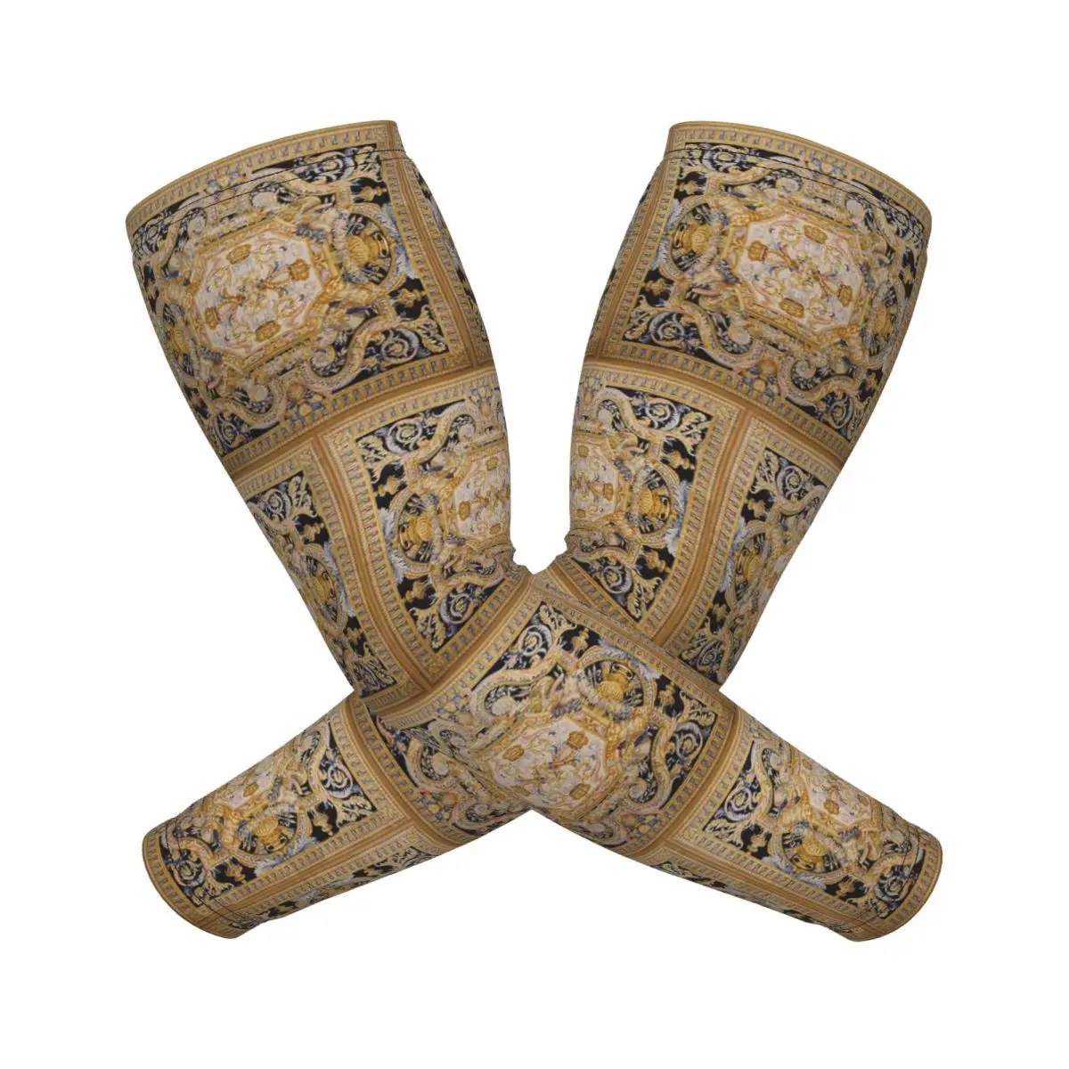 

Барокко Безумие Рукава Рукава Мужчины Женщины Защита от солнца и ультрафиолета Татуировки Прикрытие Спорт Охлаждение Велоспорт