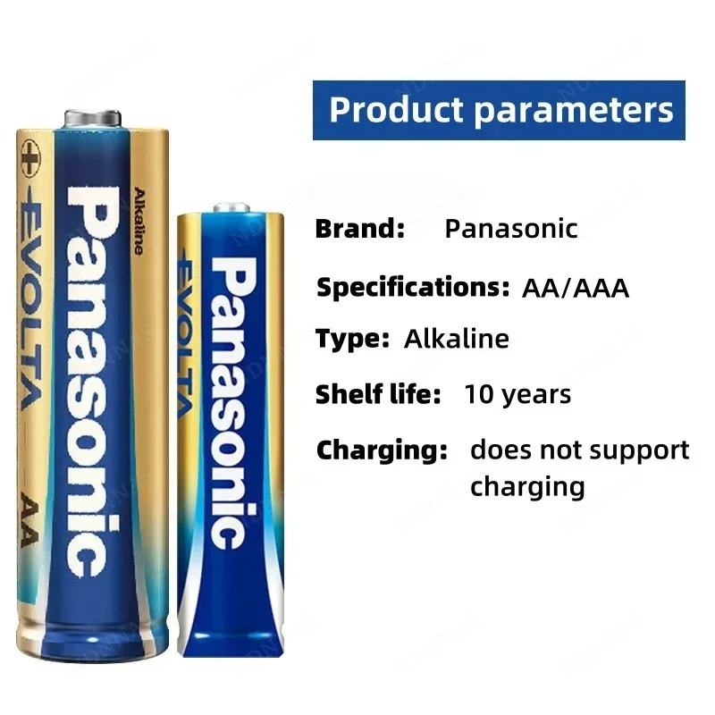 Panasonic AAA Alkaline Dry Battery 1.5V Suitable For Smart Locks, Air Conditioning, And TV Remote Controls