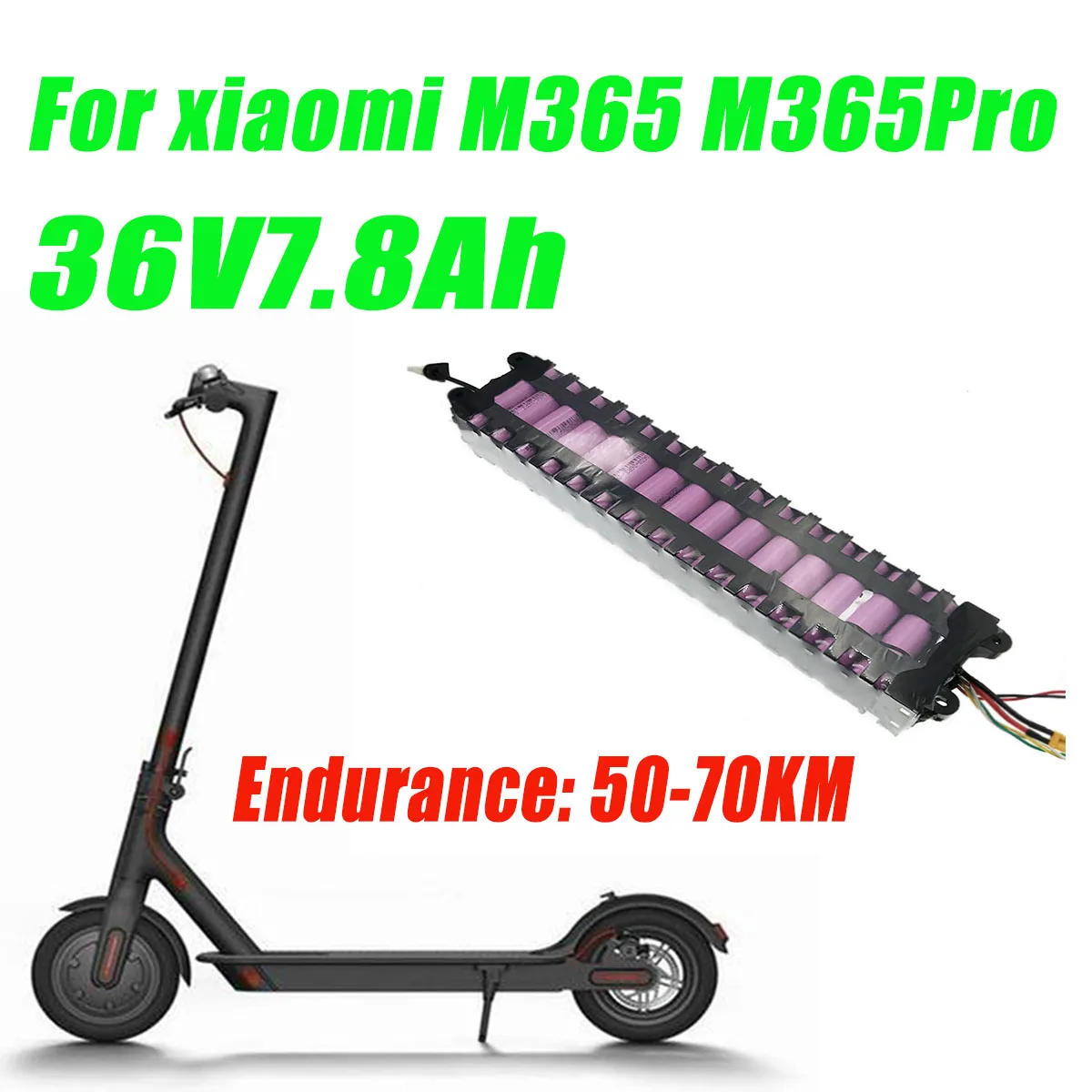 Xiaomi-電動自転車用リチウム電池,Mijia M365 Pro,100% 互換,10s3p,36v,7.8ah,20a bms