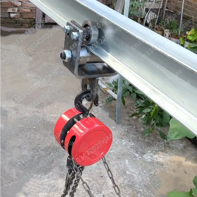 I-beam hanger H-steel hanger Heavy-duty hoisting pulley block