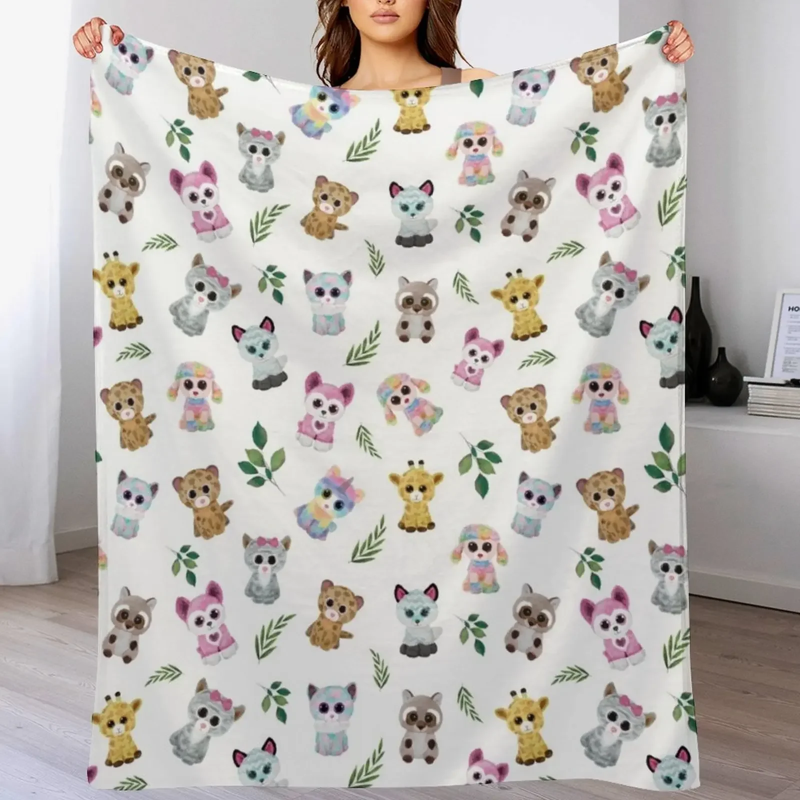 

Beanie Boo Throw Blanket Sofa Throw Blankets For Bed Luxury Decorative Throw Blankets