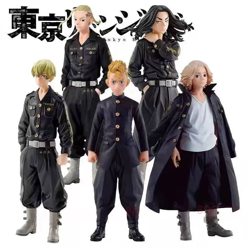 

16cm Tokyo Revengers Anime Figure HARUCHIYO SANZU SOUYA KAWATA Action Figure Toys for Boys Girls Kids Gifts Model