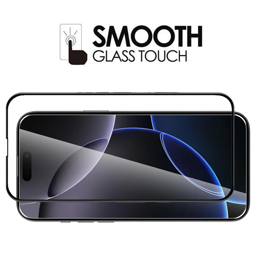 2 Pcs, 9D & 9H Glass for iPhone16 Pro Max Tempered Glass iPhone16 16Pro Apple 16Plus Screen Protector iPhone 16 Plus Glass