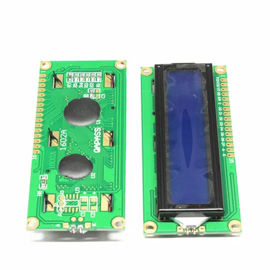 LCD1602 1602 LCD Module Blue / Yellow Green Screen 16x2 Character LCD Display PCF8574T PCF8574 IIC I2C Interface 5V for arduino