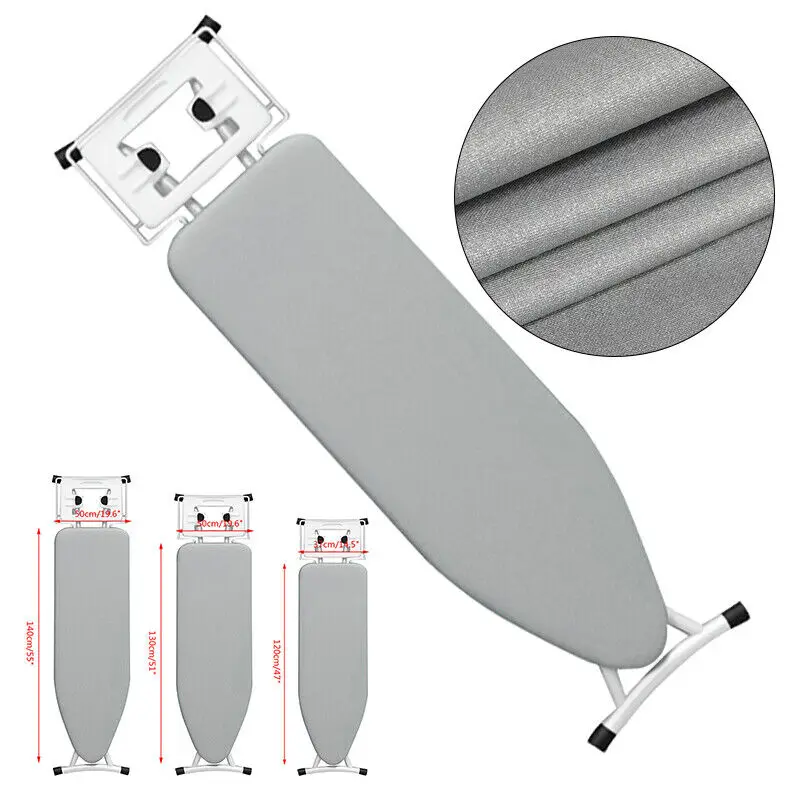 Ironing Board Cover Universal Silver Coated Padded Double-layer Heat Resistant Reflective Scorch Shield Cloth Cover 1pc
