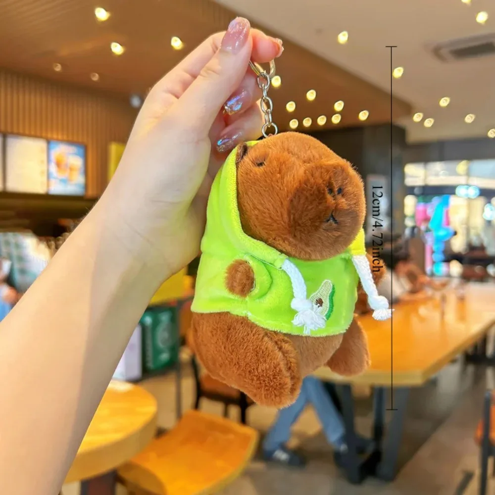 Cute Cartoon Capybara Pendant Keychain, Gift Idea