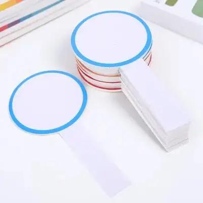 Mini tableau blanc réutilisable effaçable à sec, 20 pièces, pour le marquage du vote, présentation en classe, panneau d'affichage de palette pour étudiant