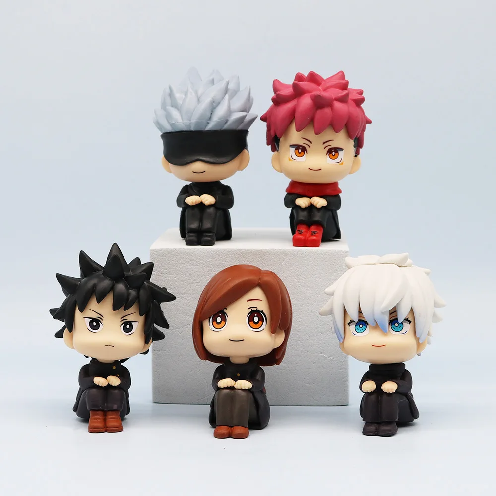 

Anime Jujutsu Kaisen Satoru Gojo Itadori Yuji Kugisaki Nobara Fushiguro Megumi Cosplay Garage Kits Model Decoration Xmas Gift