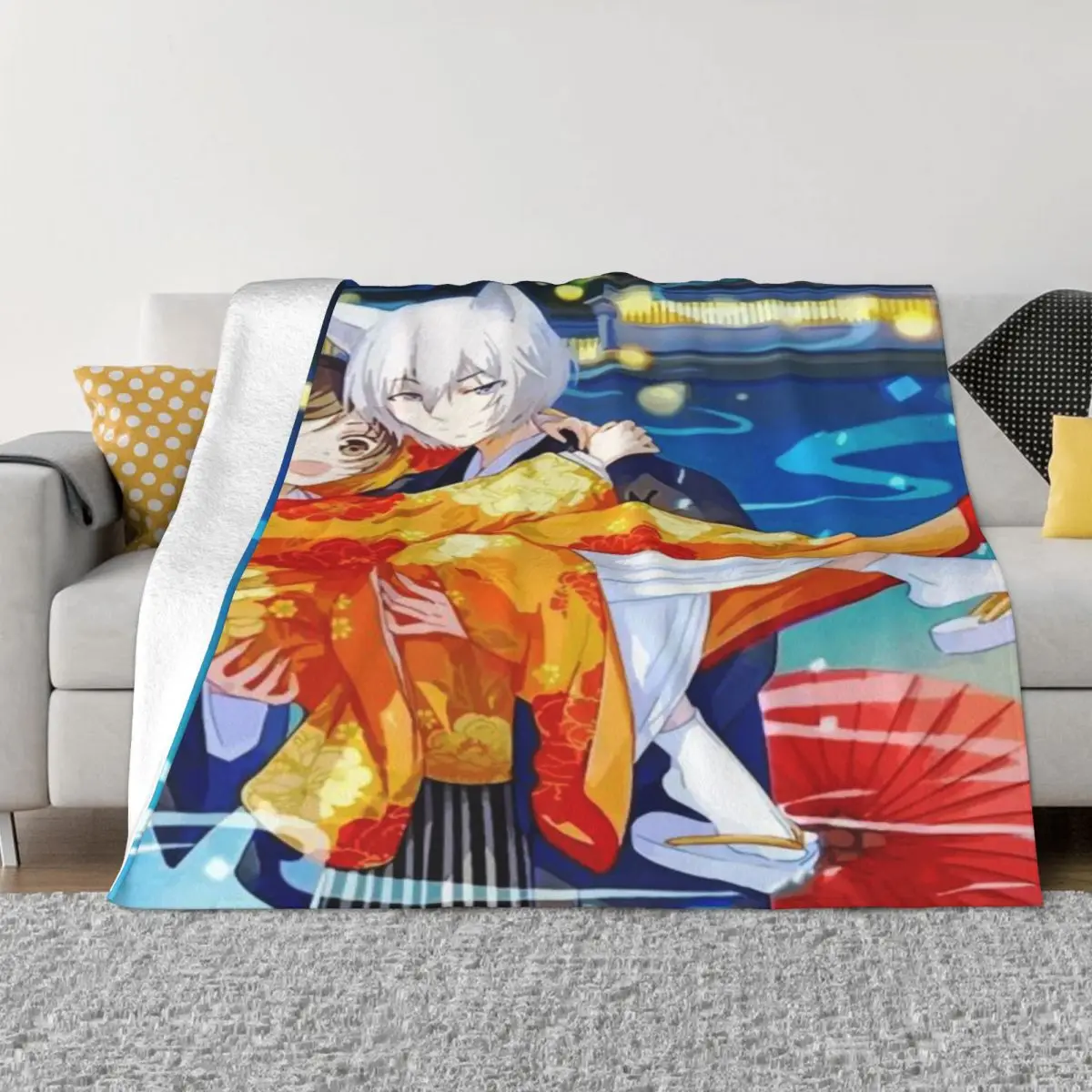 

Kamisama Kiss 001409 Домашние одеяла, подарок на день рождения, одеяла и пледы для дома и украшения, одеяло