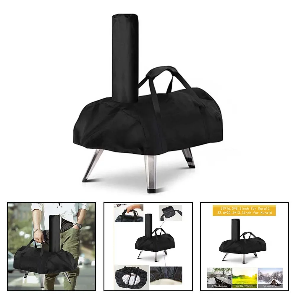 Pizza Oven Cover Heavy Waterproof Pizza Oven Cover Portable Outdoor Pizza Oven Carry Accessories Waterproofing Dustproofing