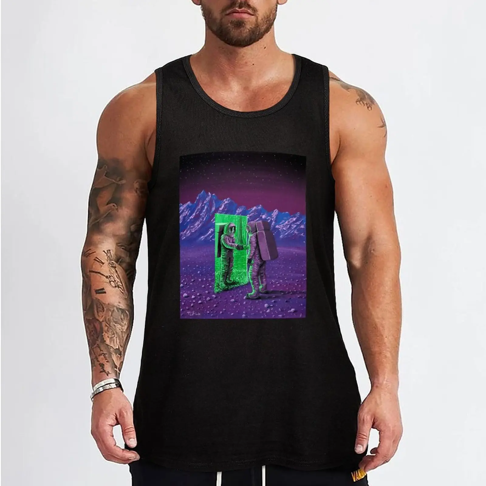 Forest Of Illusion #2 Tank Top Top Men's gym t-shirts Men's sleeveless Muscle fit