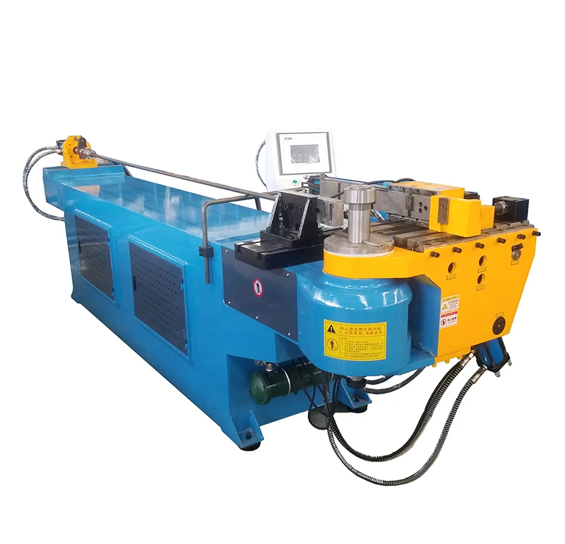 Automatic DW75NC Mandrel Profile Hydraulic Aluminum Copper Stainless Steel Exhaust Square Tube Bender Pipe Bending Hine