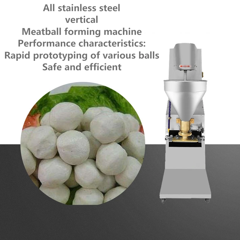 Automatic Meatball Maker Forming Machine Stainless Steel Beef Fish Pork Ball Meatball Machine