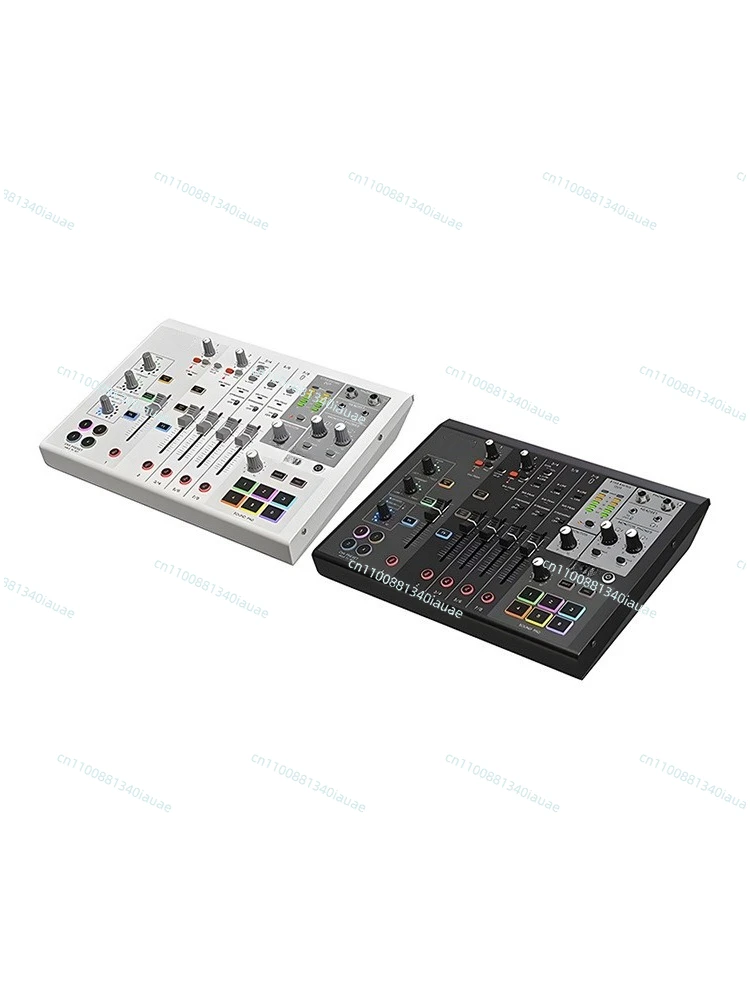 AG08 External Sound Card Mixer Mobile Phone Singing Live Recording Audio Book Recording