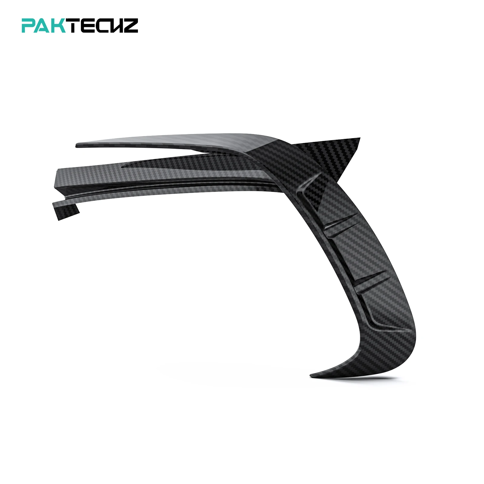 For Mercedes Benz For AMG CLE53 Prepreg Dry Carbon Fiber Body Kit Paktechz Front Canards