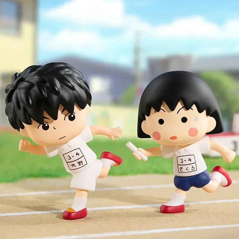 

Cherry Maruko-chan The Time With You Series 100% Original Blind Box Surprise Mystery Box Cute Anime Action Figure Ornaments
