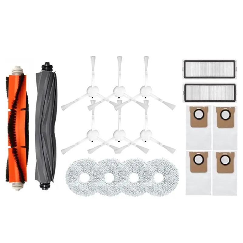 

BOFO Ground Robot Main Side Brush Filter Mop Cloth Dust Bag Accessories Kit For Xiaomi Dreame S10 / S10 Pro