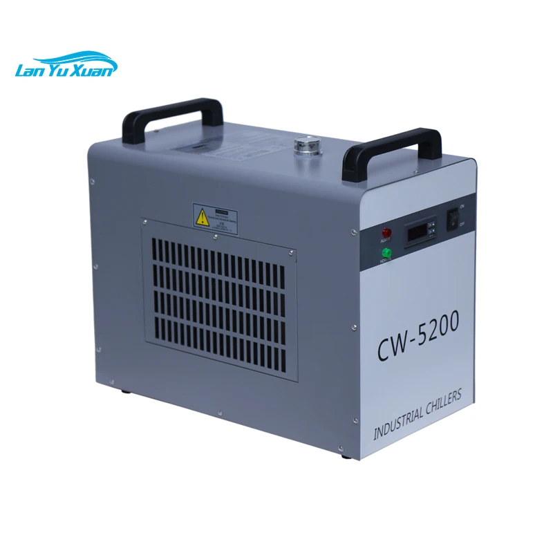 LANYUXAUN laser industrial water chiller model CW5200 for CO2 laser cutting machine