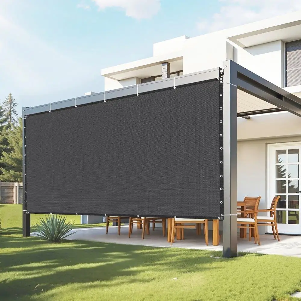 

for outdoor Shade Cloth 90 Percent UV Canopy Cover for Pergola Patio Garden Backyard 10x12 Feet Grommets Included