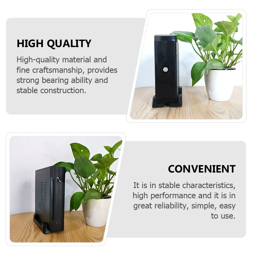 

Adjustable Computer Host Rack 45-80mm Stable Mainframe Stand Durable Case Holder for Htpc Mobile CPU Stand
