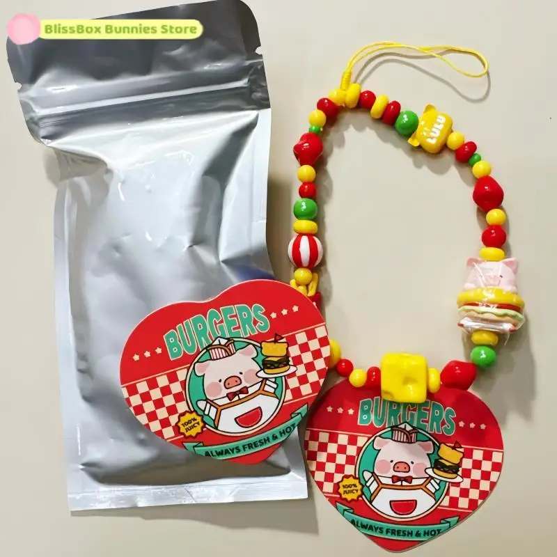 

Новая оригинальная Lulu The Piggy Sunset Beach Series слепая коробка милый Zhu Xiaodian телефонная цепочка брелок кукла игрушки подарки на день рождения