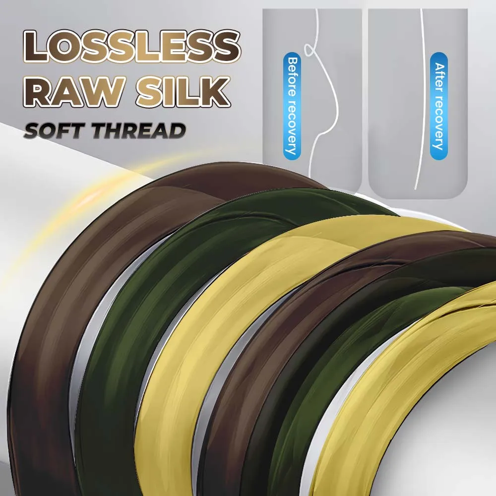 ZUKIBO Camo Green Nylon Monofilament Angelschnur Abriebfeste Monoschnur für Salzwasser- und Süßwasserfischen – Detail 2