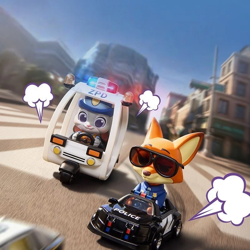 Cartoon Creatieve Zootopia Speelfiguren Dudu Fun Travel Series Speelgoed Woondecoratie Decoraties voor jongens en meisjes Vakantiecadeaus