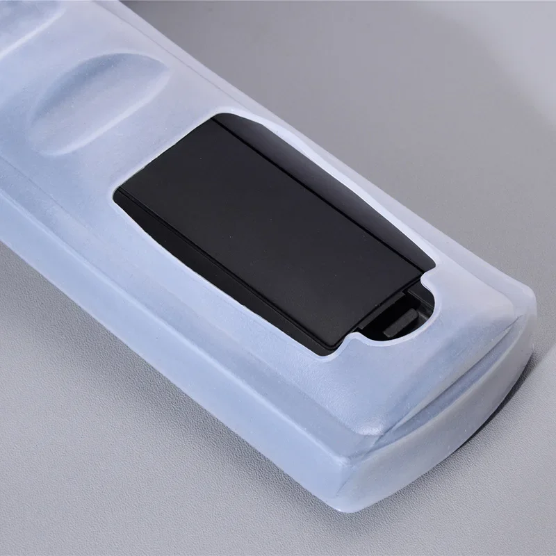 1Pcs Transparent Silicone Remote Control Cover TV Air Condition Remote Control Case Holder Anti-dirt Dust-proof Protective