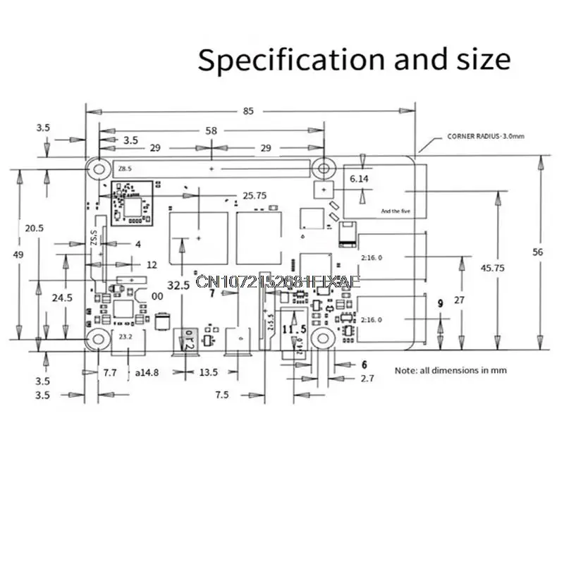 Carte de développement Raspberry Pi 4 modèle B, 1 Go, 2 Go, 4 Go, 8 Go de RAM, originale officielle