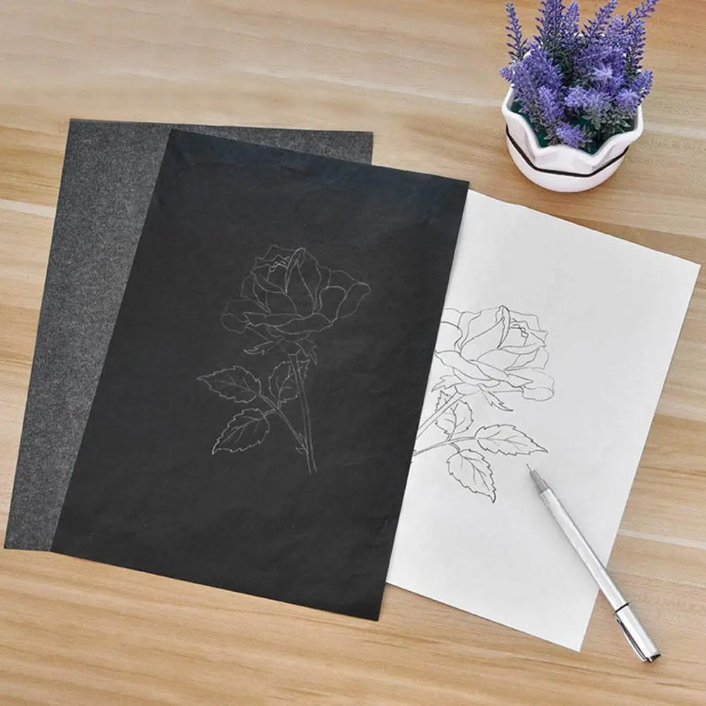 100-pecas-de-papel-de-transferencia-de-carbono-preto-forte-e-facil-de-usar-para-desenho-em-madeira-papel-tela-metal-ceramica-argila-e-superficies-artisticas