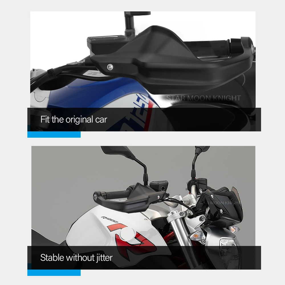 For BMW R1250R R1200R R 1250 1200 R 2014 - 2022 Handguard Extension Hand Guards Brake Clutch Levers Protector Shield Windshield