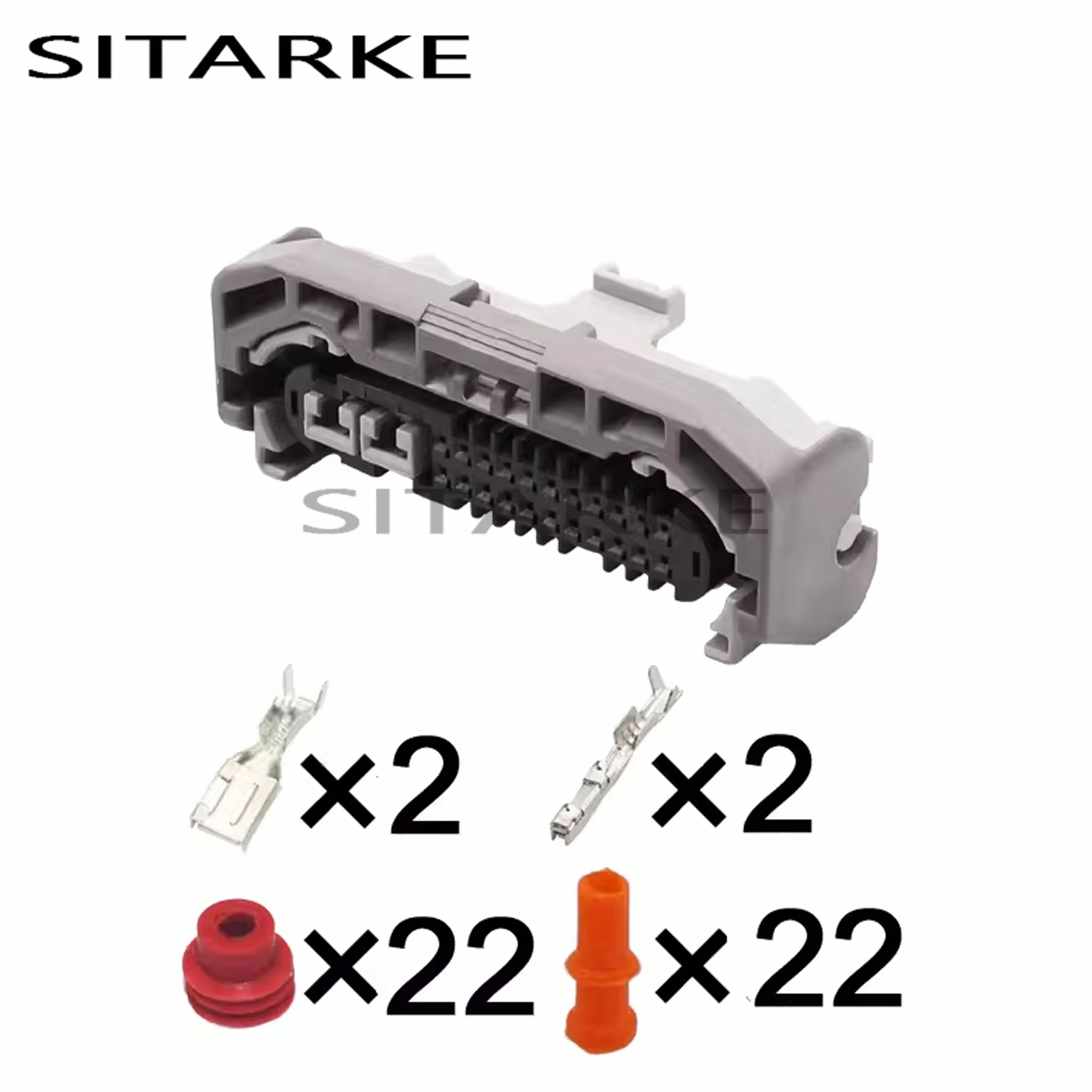 

24 Pin Sumitomo Automotive Electrical Headlight Assembly Connector TS Sealed Series Wire Harness Plug 6189-7426 90980-12A92