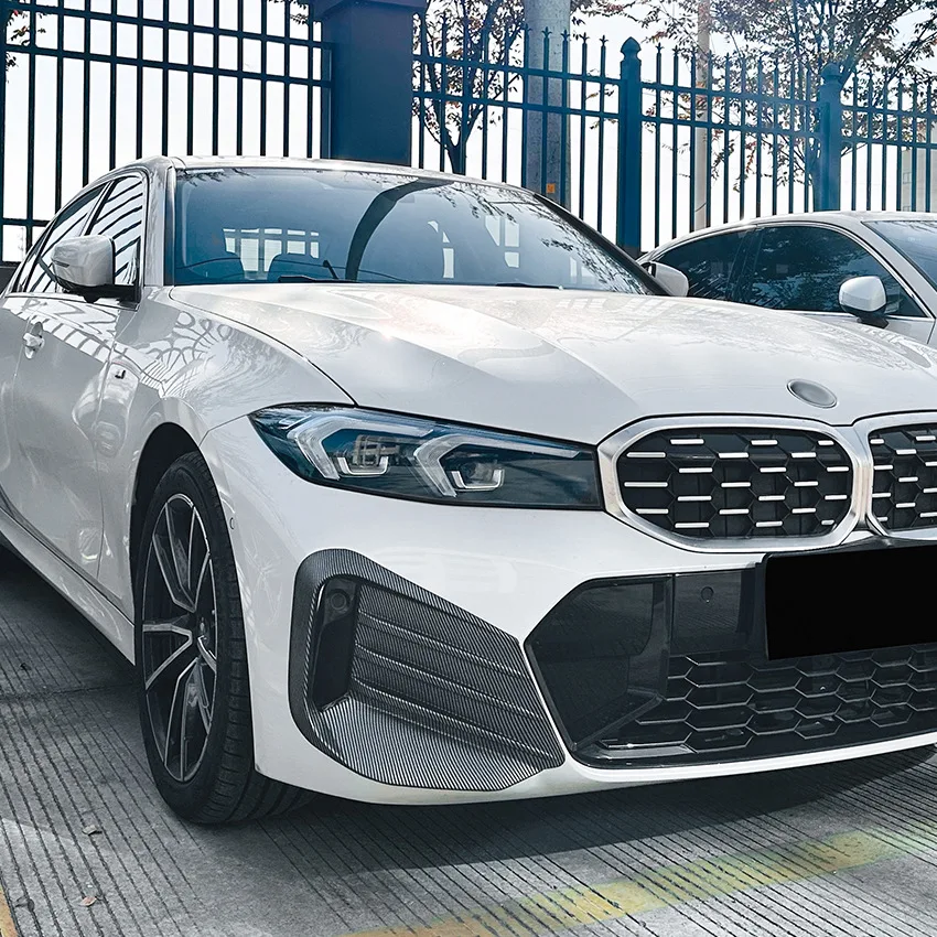 It is suitable for BMW 3 Series G20 G21 LCI M Sport 2023+ front wind knife grille exterior modification