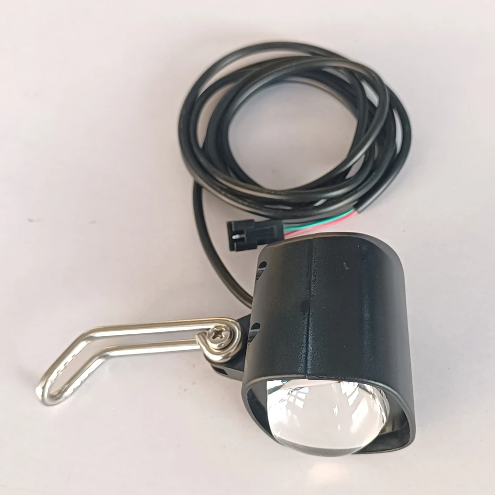 Luz delantera LED para bicicleta eléctrica, 2 en 1, bocina impermeable, faro portátil a prueba de polvo para ciclismo