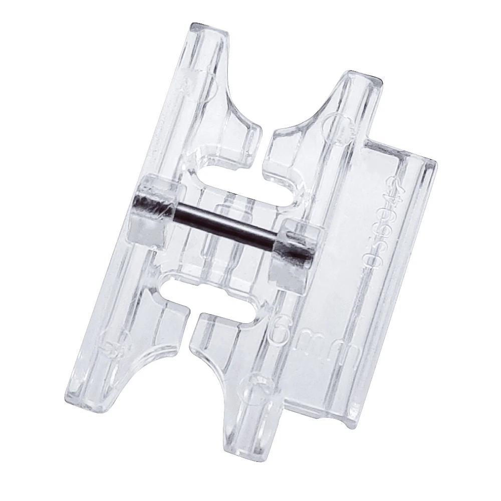 6MM Clear Snap On Presser Foot #93-036942-91 Pintuck Foot With Decorative Stitch Guide For Pfaff Sewing Machine Accessories