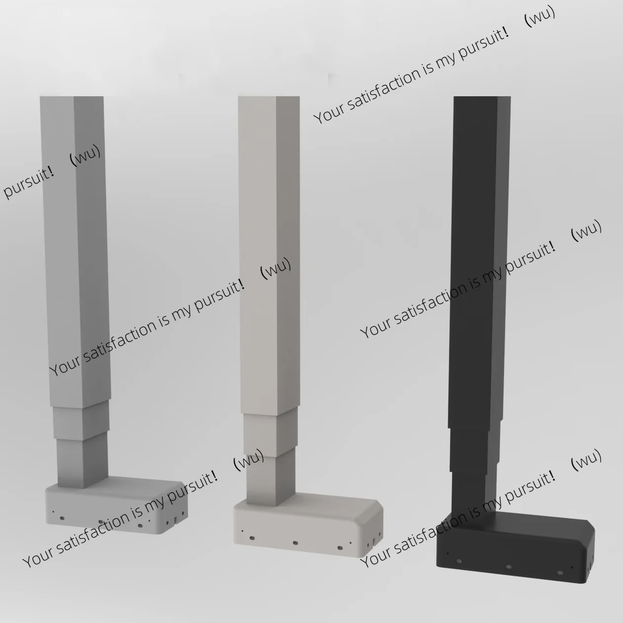Intelligent electric lifting table legs table feet three-section office e-sports lifting table leg accessories