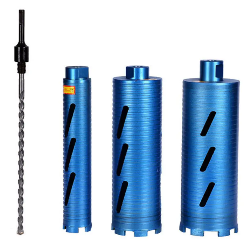 

Diamond Core Drill Bit 5/8 11 Thread of 25mm-200mm Wet and Dry Drilling Fast Chip Removal Wide Compatibility for Marble