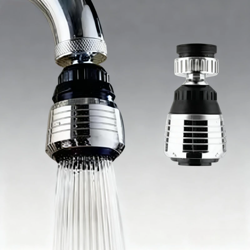 

Вращающаяся на 360 градусов насадка для кухонного смесителя, водосберегающий фильтр для смесителя, универсальный адаптер-насадка из нержавеющей стали