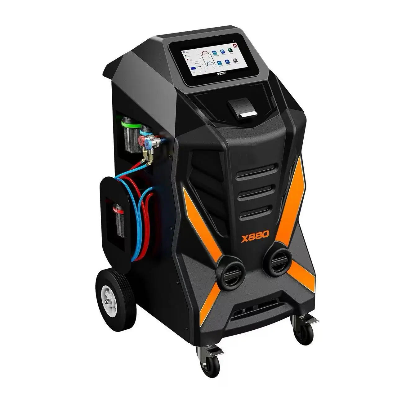 

automatic refrigerant recovery, charging and cleaning hine