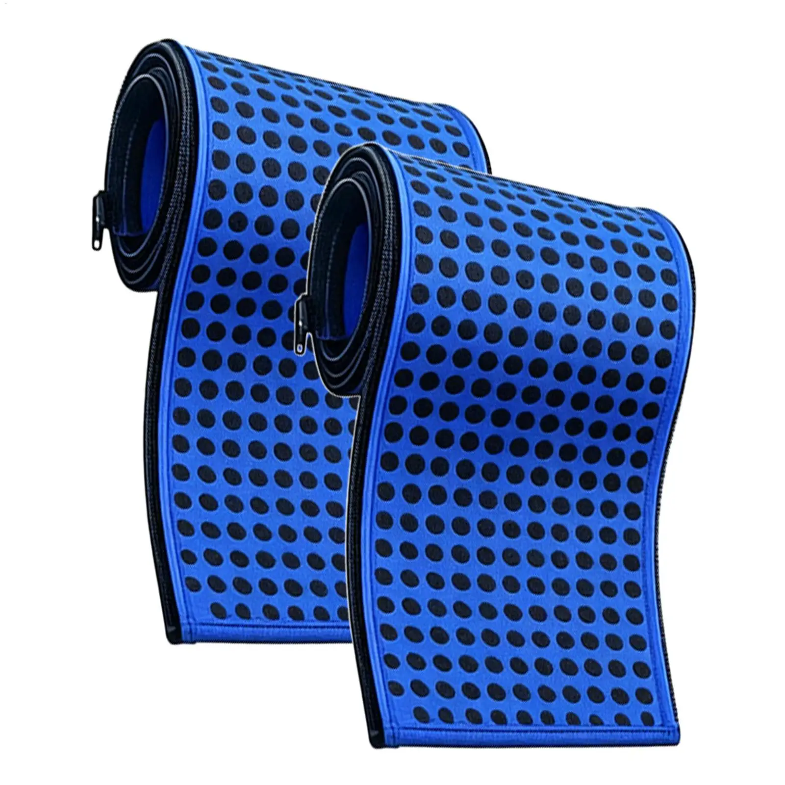 Pool Railing Covers Rubber 2 Piece Non-Slip Safety Hand Grip Rail Cover For In Ground Public Community Hotel Resort And