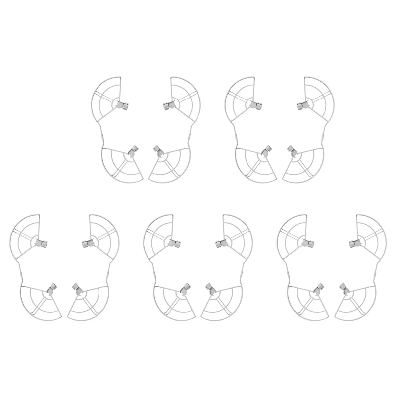 AA60-5X المروحة الحرس ل DJI Mini 4 Pro الهبوط المراوح المتكاملة حامي التدريع خواتم الطائرة بدون طيار الحرس