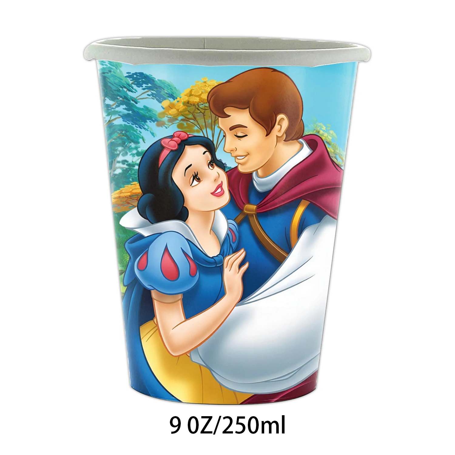 Geburtstag Schneewittchen Dekoration Partyzubehör Set Ballon Teller Tasse Serviette Banner Kuchen Topper Schneewittchen Geburtstag Baby Dekoration
