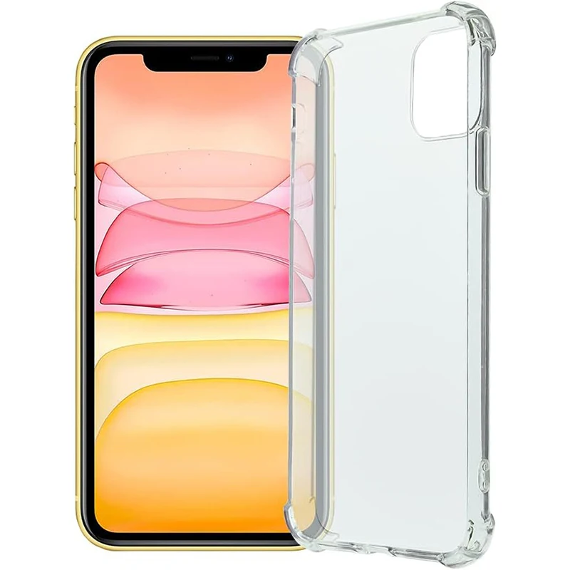 حافظة مضادة للصدمات لهاتف آيفون 16E 16 15 14 13 12 11 Pro Max حافظة شفافة رفيعة للغاية من السيليكون الناعم لهاتف أبل 13 12 Mini 15 Plus #3