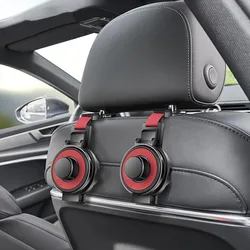 Car Seat Headrest Hook Car Multifunctional Water Cup Holder Auto Back Seat Organizer Hanger Handbag Car Interior Accessories