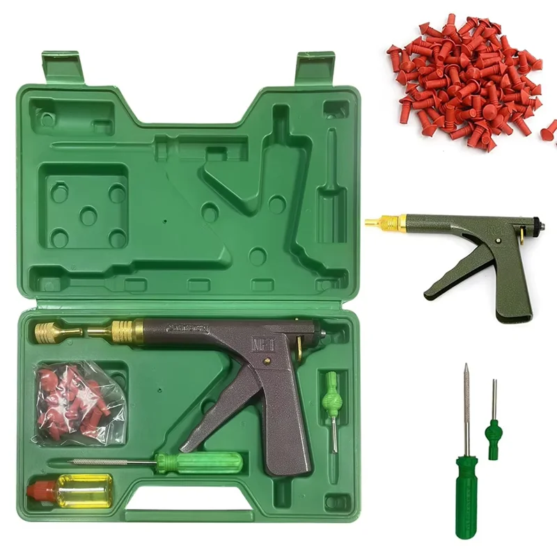 

【Price Drop !!】Auto Bike Repair Tire Plug Kit Portable Puncture Plug Motorcycle Vacuum Tire Repair Tool Car Tire Block Air Leaki