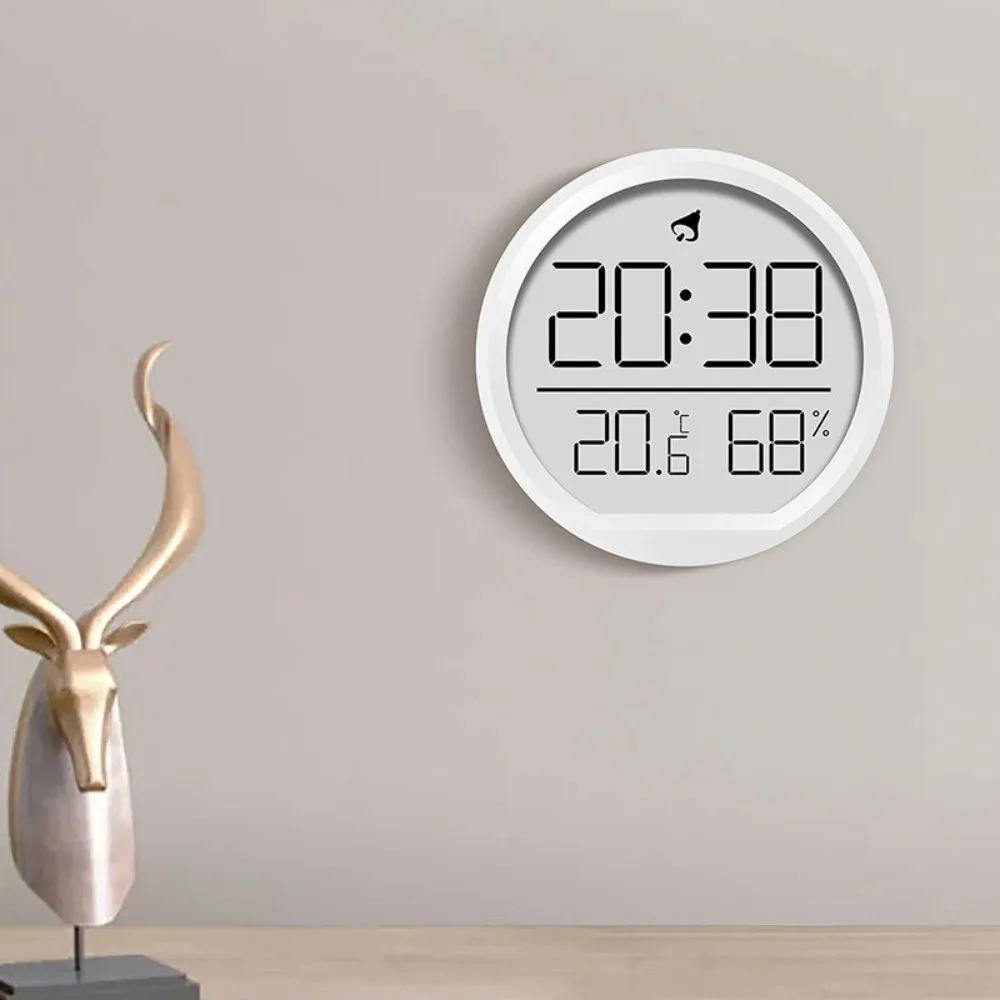 New Magnetic Digital Clock LED Black White Kitchen Alarm Timer Temperature Display Multi-Functional Home Hygrometer Home Use