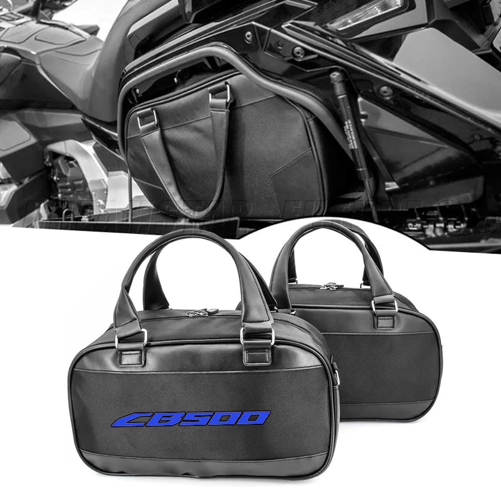 

For CB 500 1998 1999 2000 2001 2002-2021 2022 2023 Motorcycle Trunk Saddlebag Saddle bags Liner Set Inner Bag Side Case