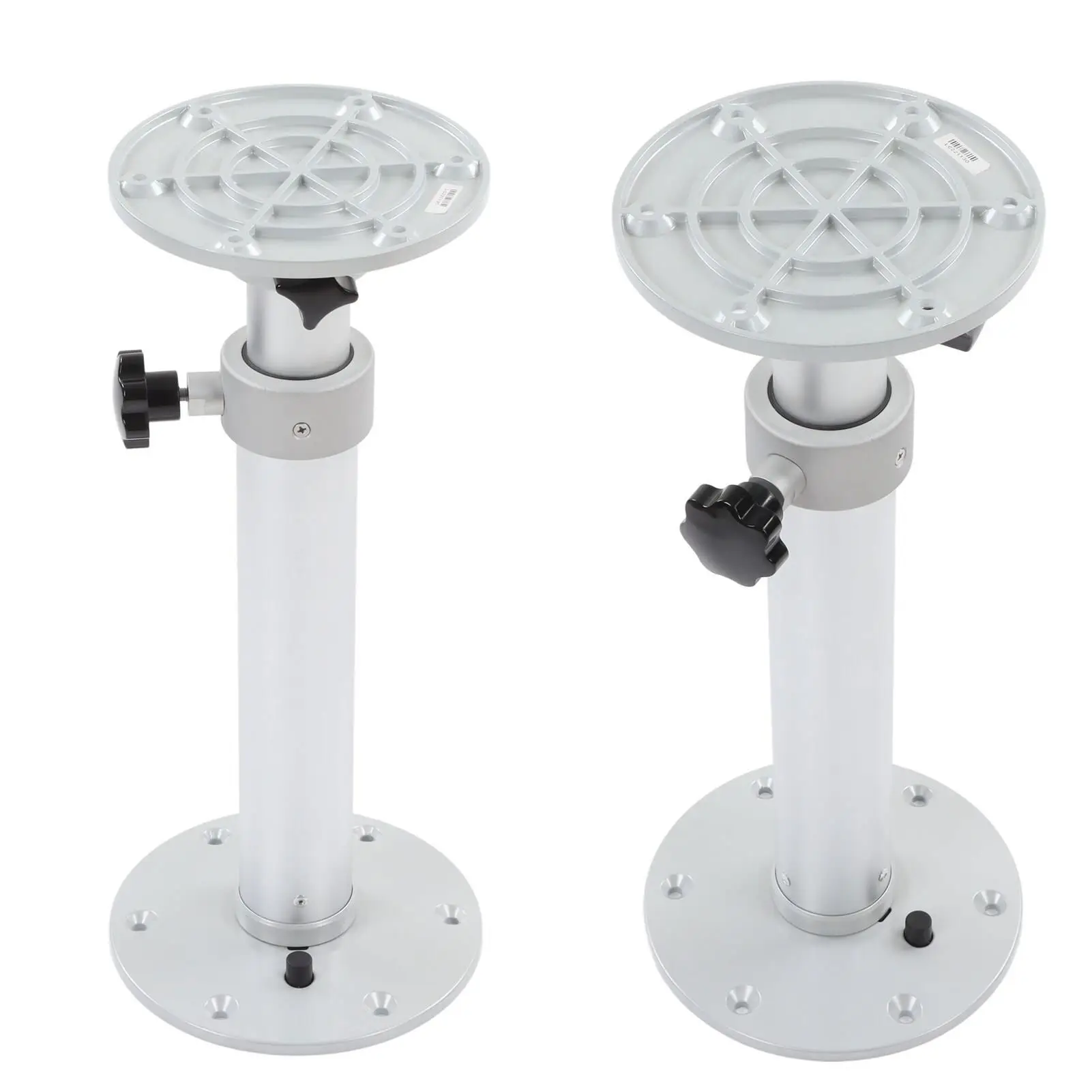 RV Table Base Stand Adjustable Table Pedestal Leg 460 To 700mm Aluminum Alloy Anodic Oxidation for yacht for home for