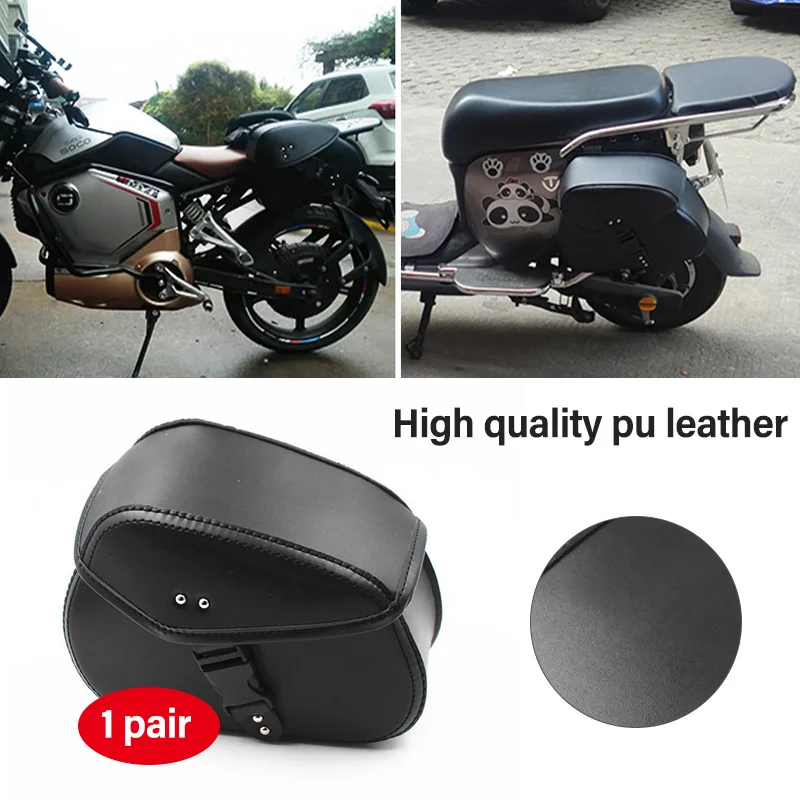 Gepäckträger-Hecktaschen für Sportster 883 1200 Honda Yamaha Suzuki Motorrad-Satteltaschen Motorrad-Seitentaschen Aufbewahrungswerkzeugteile – Detail 25